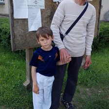 Схема вышивки «senelis ir anukas»