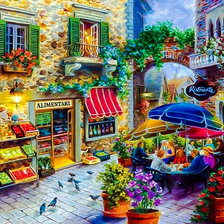 Схема вышивки «Contentment.»