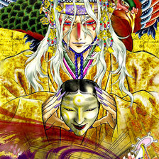 Схема вышивки «Mononoke.»