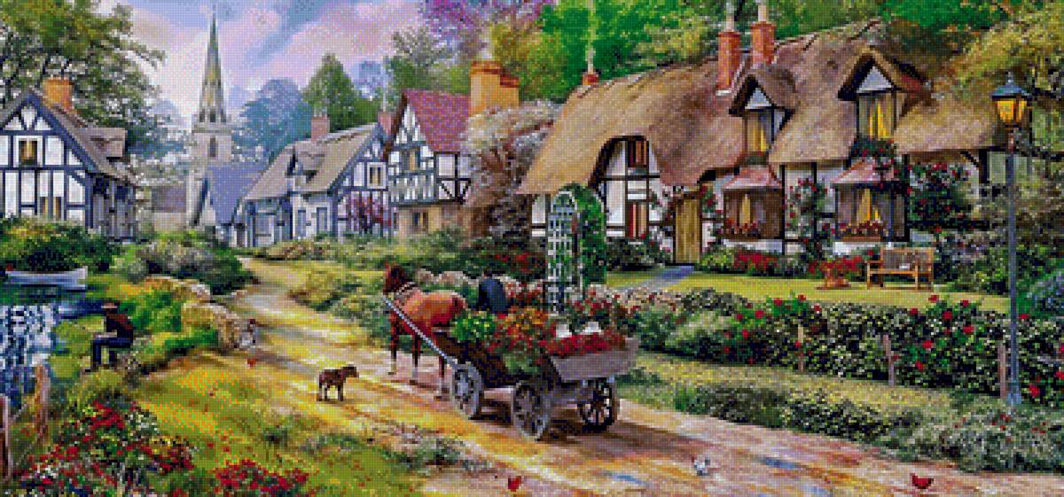 Heading Home. - landscapes.scenarys.animals.people. - предпросмотр