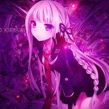 Схема вышивки «вышивка крестом киригири школа отчаяния огоньки»