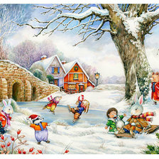 Схема вышивки «Детская»