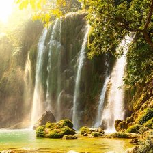 BAN GIOC - DETIAN WATERFALL IN VIETNAM