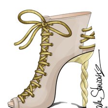 Схема вышивки «Mark S Shoes 1»