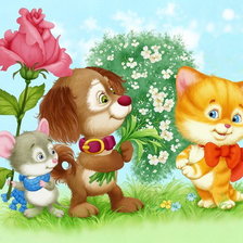 Схема вышивки «Детская»