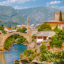 Схема вышивки «Mostar.»