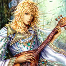 Схема вышивки «Музыкант»