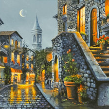 Схема вышивки «Night of the South.»