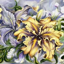 Схема вышивки «lalie»