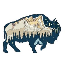 Схема вышивки «Як»