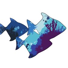 Схема вышивки «Рыбы»