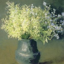 WILD LILACS AND FORGET ME NOTS , 1889