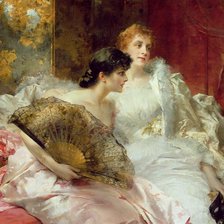 Схема вышивки «AFTER THE BALL»