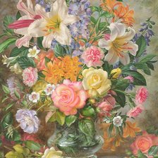 Схема вышивки «THE GLORY OF SUMMERTIME»