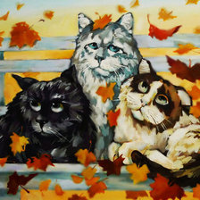 Схема вышивки «Осень.»