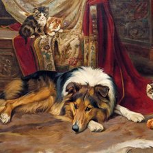 Схема вышивки «приглашение к игре»