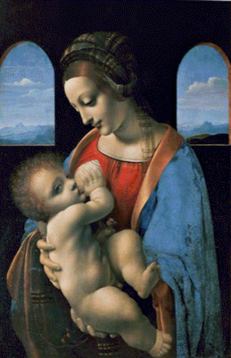 MADONNA LITTA, 1490 - by leonardo da vinci - предпросмотр