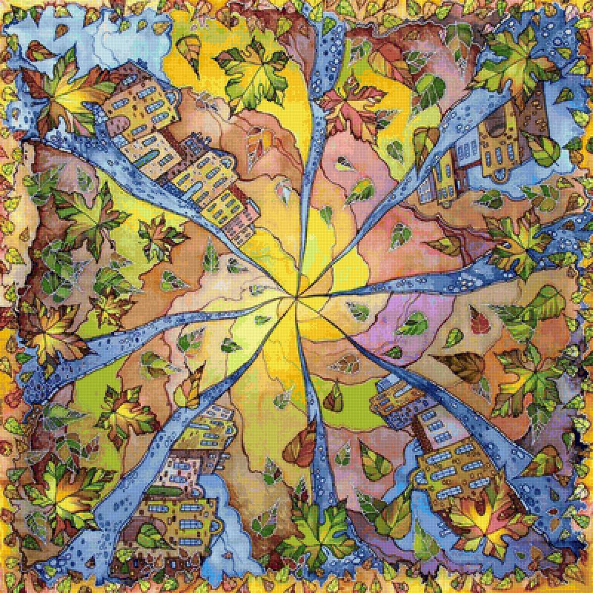 ПОДУШКИ - павлопасадские платки - предпросмотр