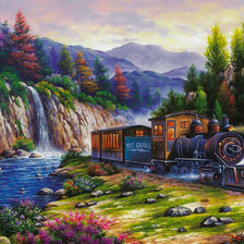 Travelling by Río Grande Train.