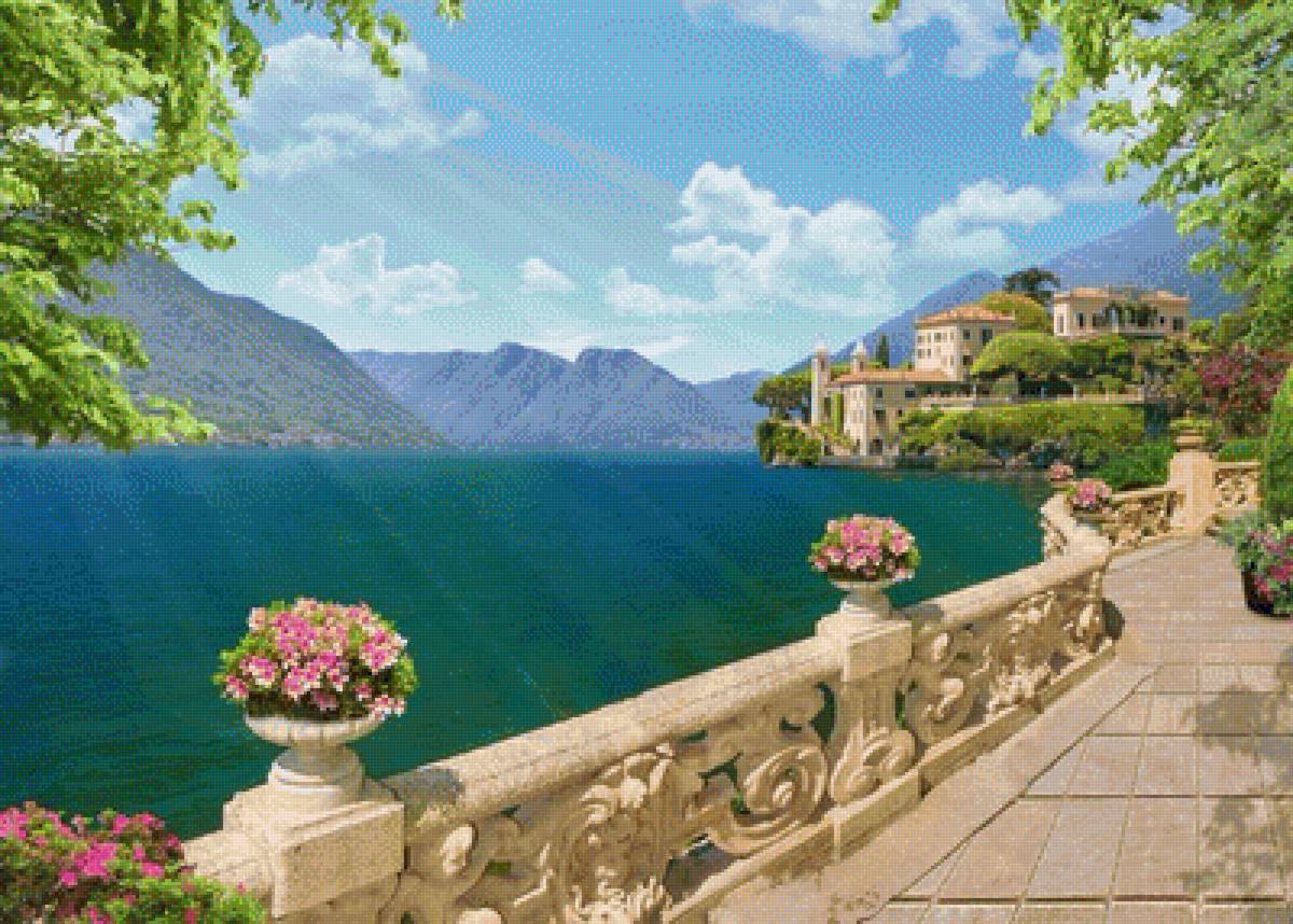 №1978604 - берег, горы, вода - предпросмотр