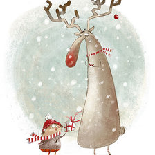 Схема вышивки «новый год»