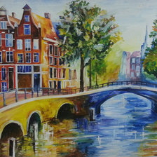 Схема вышивки «АМСТЕРДАМ»