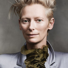 Схема вышивки «Портрет Тильды Суинтон3»