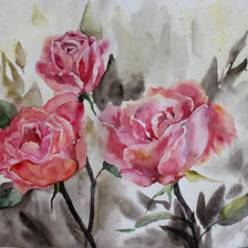 Схема вышивки «РОЗЫ»