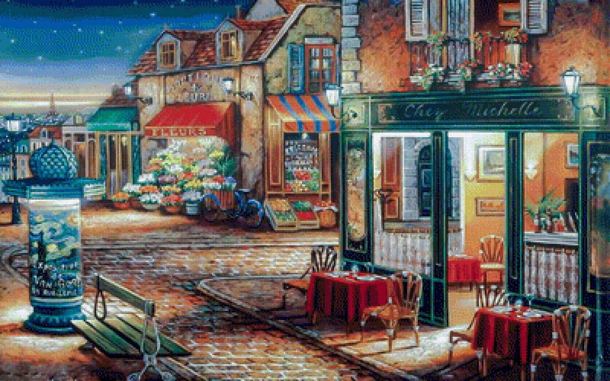 Chez Michelle. - john p. o'brien paintings. scenarys.flowers and gardens. - предпросмотр