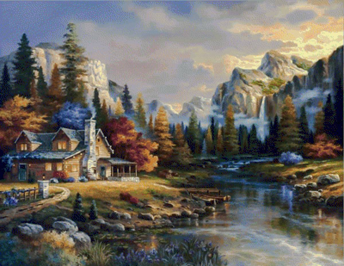Home at Last. - james lee painter. landscape. - предпросмотр