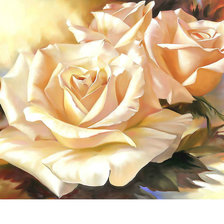 Схема вышивки «Розы.»