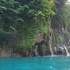 Схема вышивки «Дагестан водопад»