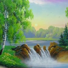 Схема вышивки «лето»