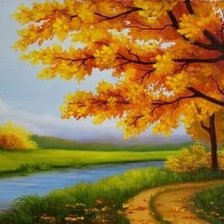 Схема вышивки «осень»