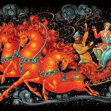 Схема вышивки «Старые открытки»