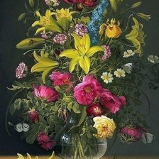 Схема вышивки «Букет»