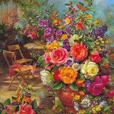 Схема вышивки «Альберт Уильямс.»