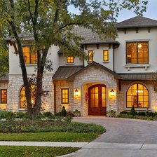 Схема вышивки «особняк»