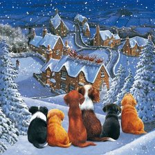 Схема вышивки «рождество»