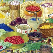 Схема вышивки «урожай»