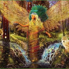 Схема вышивки «Дух реки»