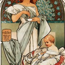 Схема вышивки «Муха Нестле»