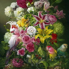 Схема вышивки «БУКЕТ»