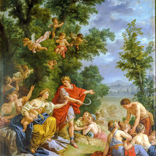 Ceres and Triptolemus.