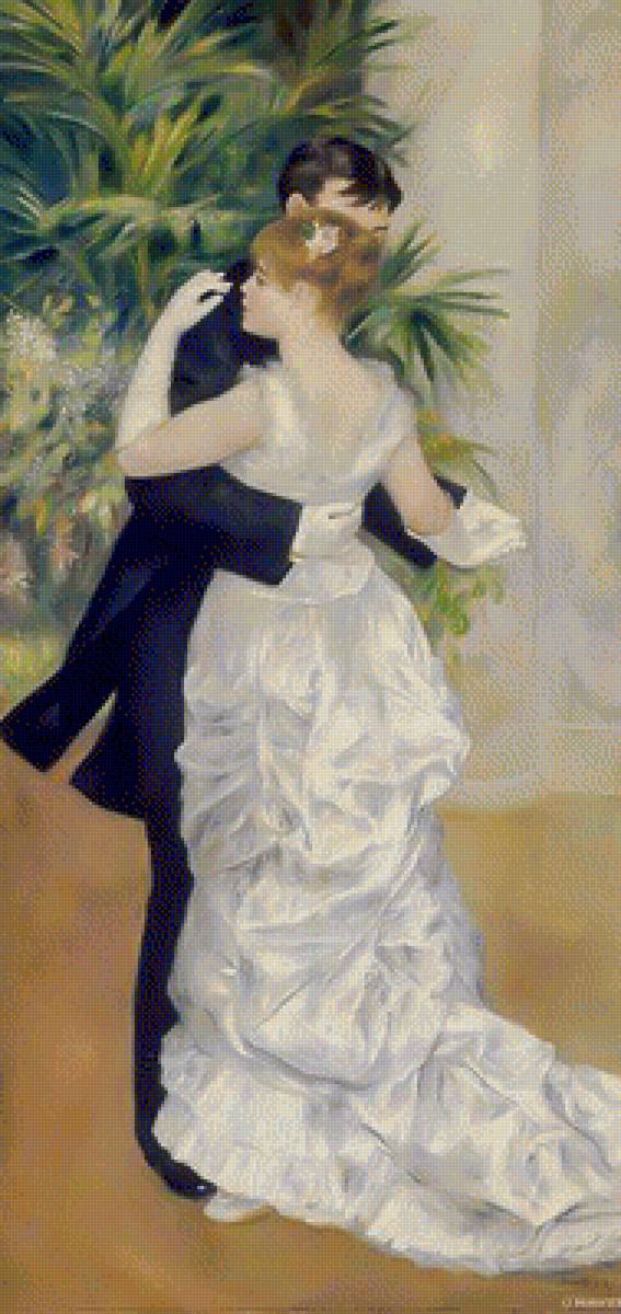 City Dance. - pierre auguste renoir paintings. - предпросмотр