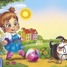 Схема вышивки «Детская»