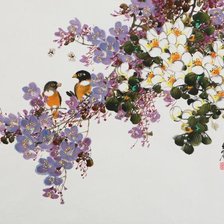 Схема вышивки «Китайская живопись №2»