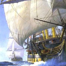 Схема вышивки «На волнах»