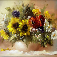 Букет полевой