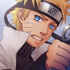 Схема вышивки «Наруто хокаге»